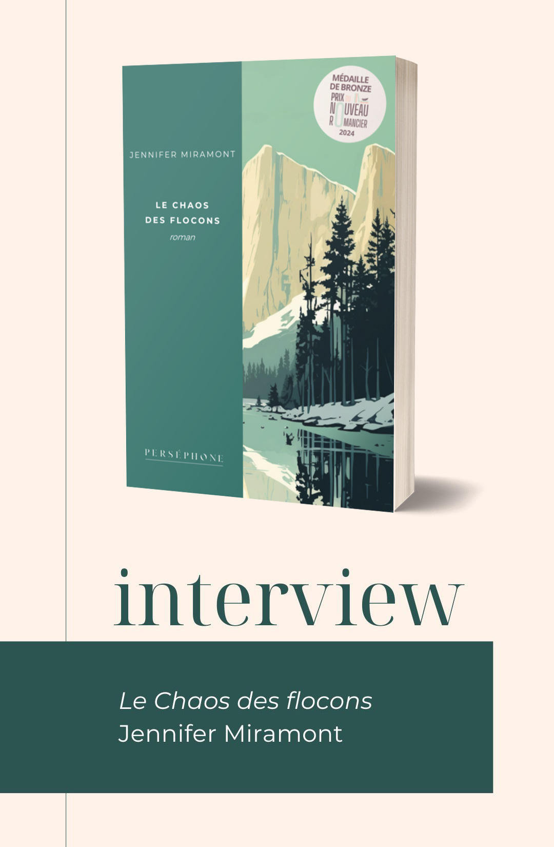 Interview de Jennifer Miramont - Le Chaos des flocons